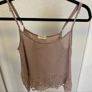 Brandy Melville Laser Cut Tank